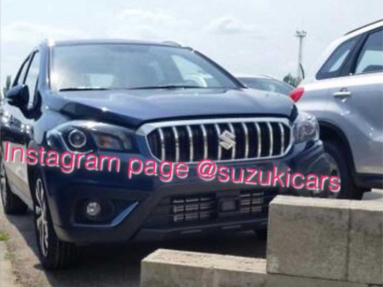 Facelift do Suzuki S-Cross divulgado no Instagram