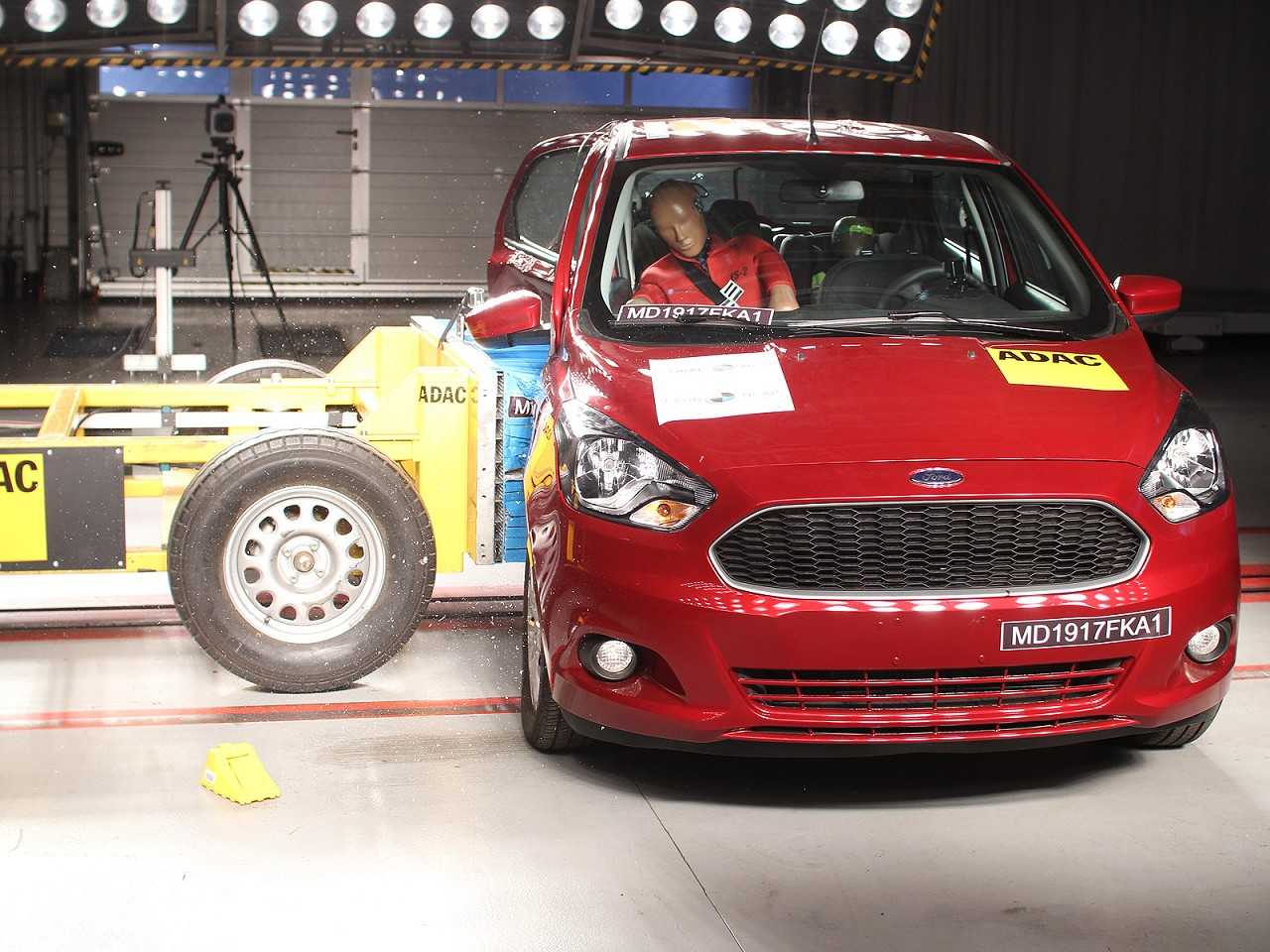 Ensaio do Latin NCAP avaliando o Ford Ka