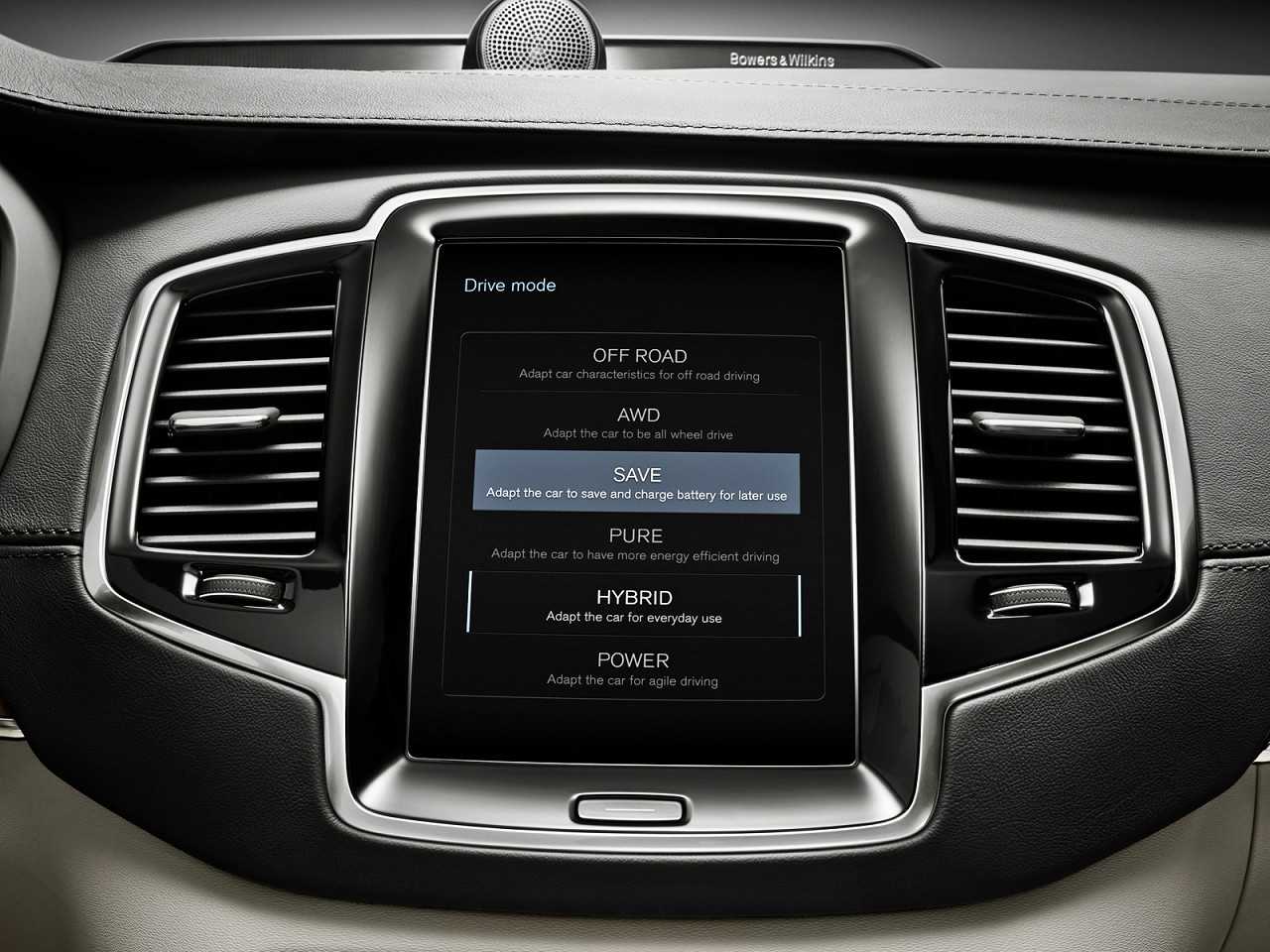 VolvoXC90 2017 - console central