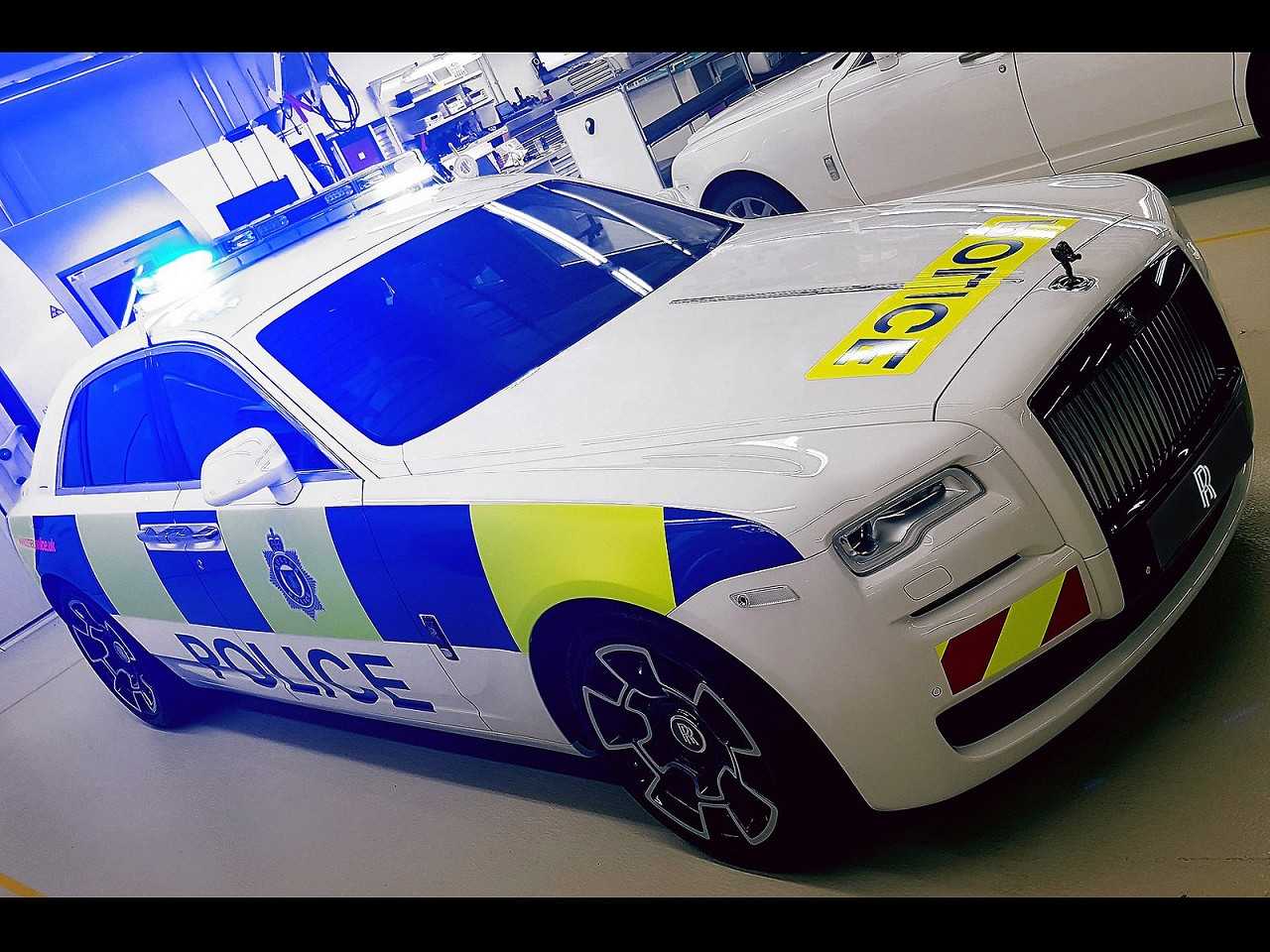 Rolls-Royce Ghost oferecido ao departamento policial Sussex