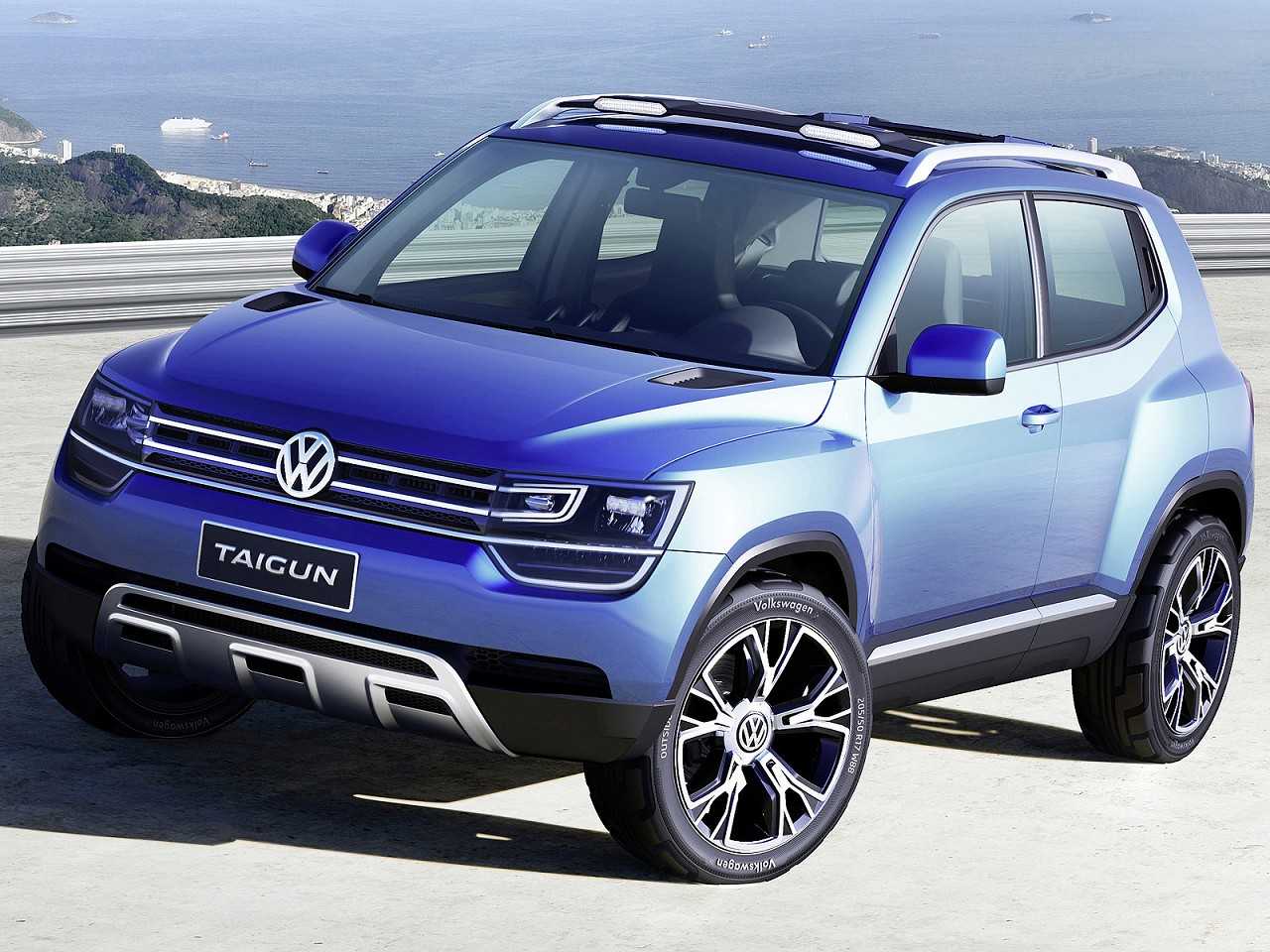 Acima o Taigun, conceito revelado no Salo de So Paulo em 2012 que pode sinalizar o porte do futuro SUV pequeno da VW