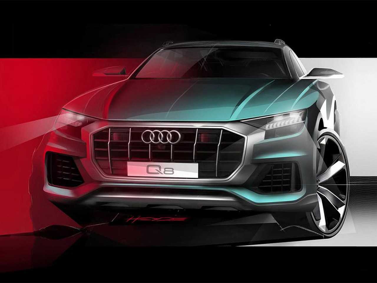 Teaser do novo Audi Q8