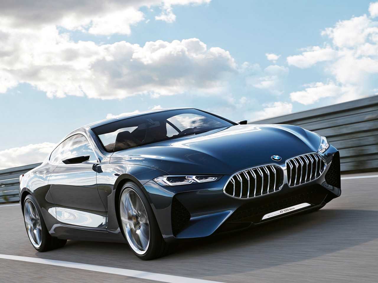 Acima a nova gerao do BMW Srie 8