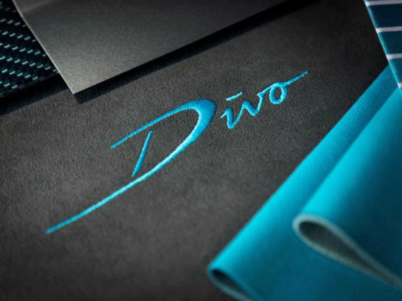 Acima o nico detalhe revelado at?o momento do indito Bugatti Divo