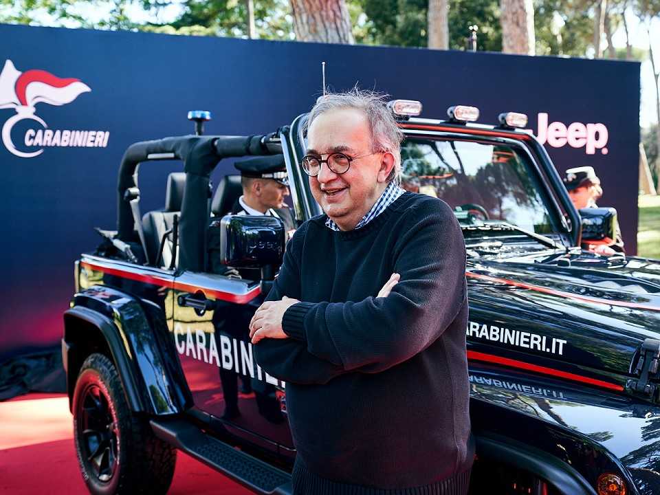 Marchionne em sua última aparição pública em junho