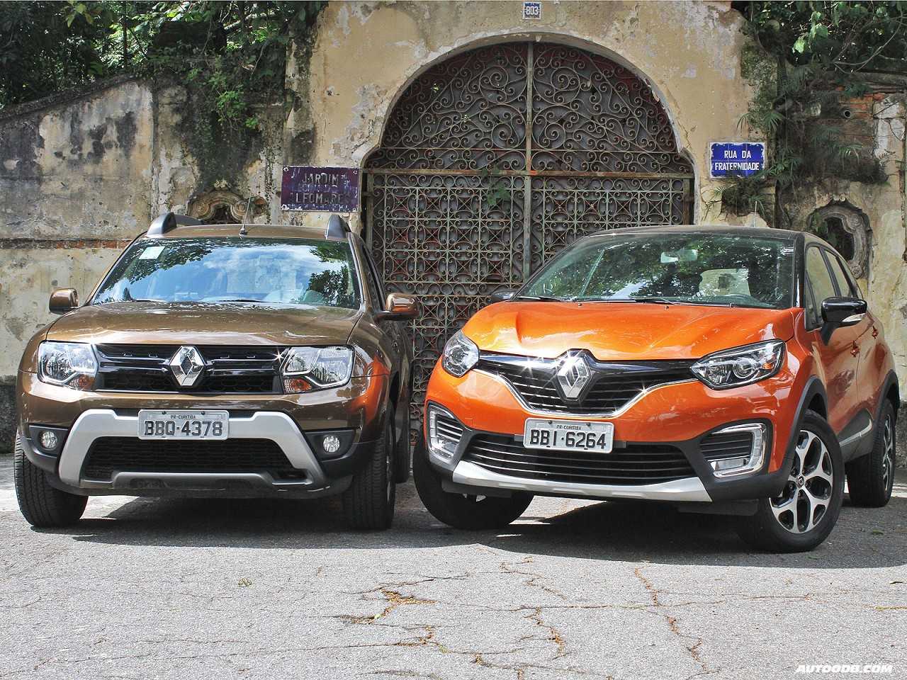 Renault Duster e Renault Captur