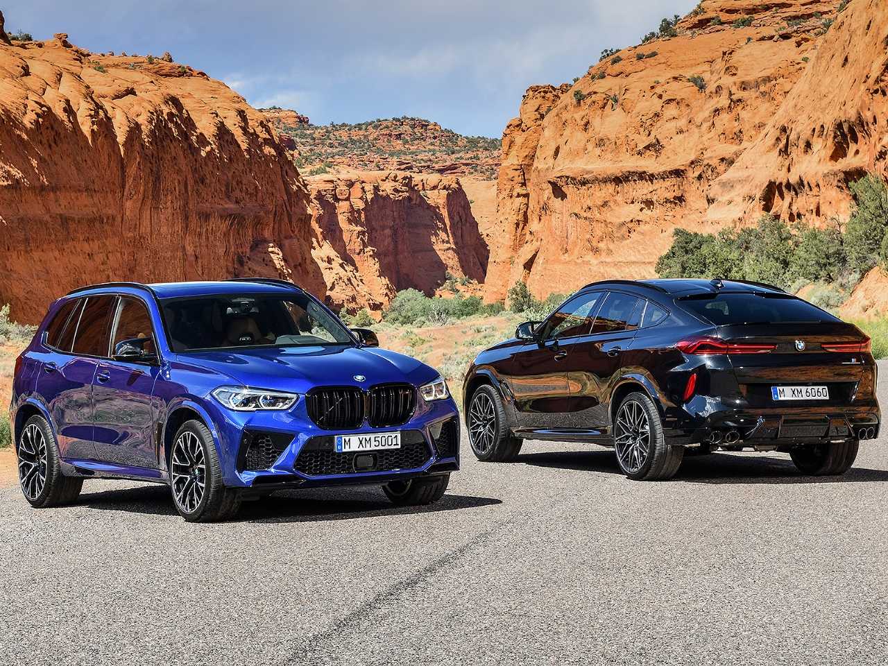 Os novos BMW X5 M e X6 M