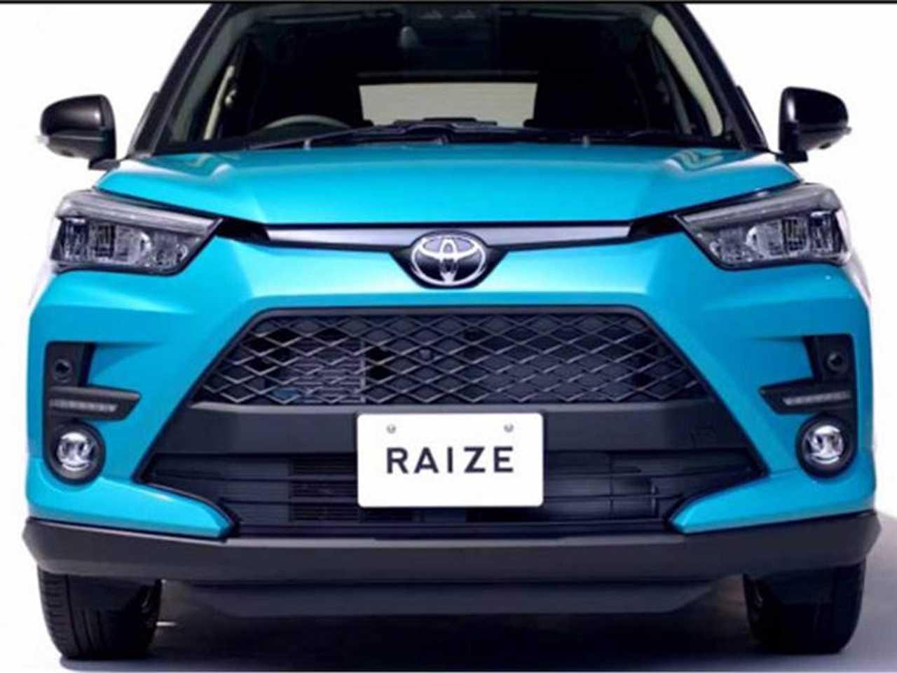 Dianteira do futuro Toyota Raize: inspirao em outros SUVs da marca como o RAV4