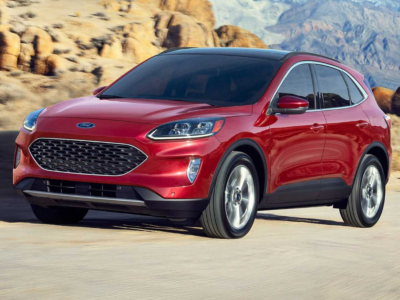 Acima o Ford Escape 2020 vendido nos EUA