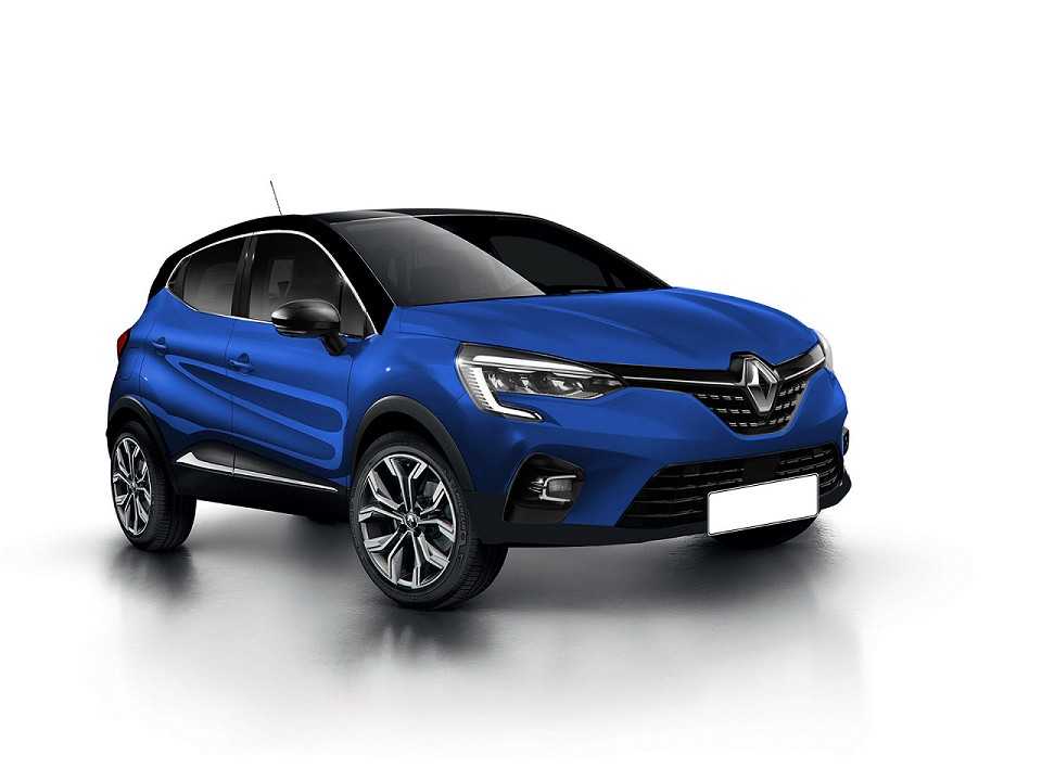 Projeção da segunda geração do Renault Captur realizada pelo designer Kleber Silva