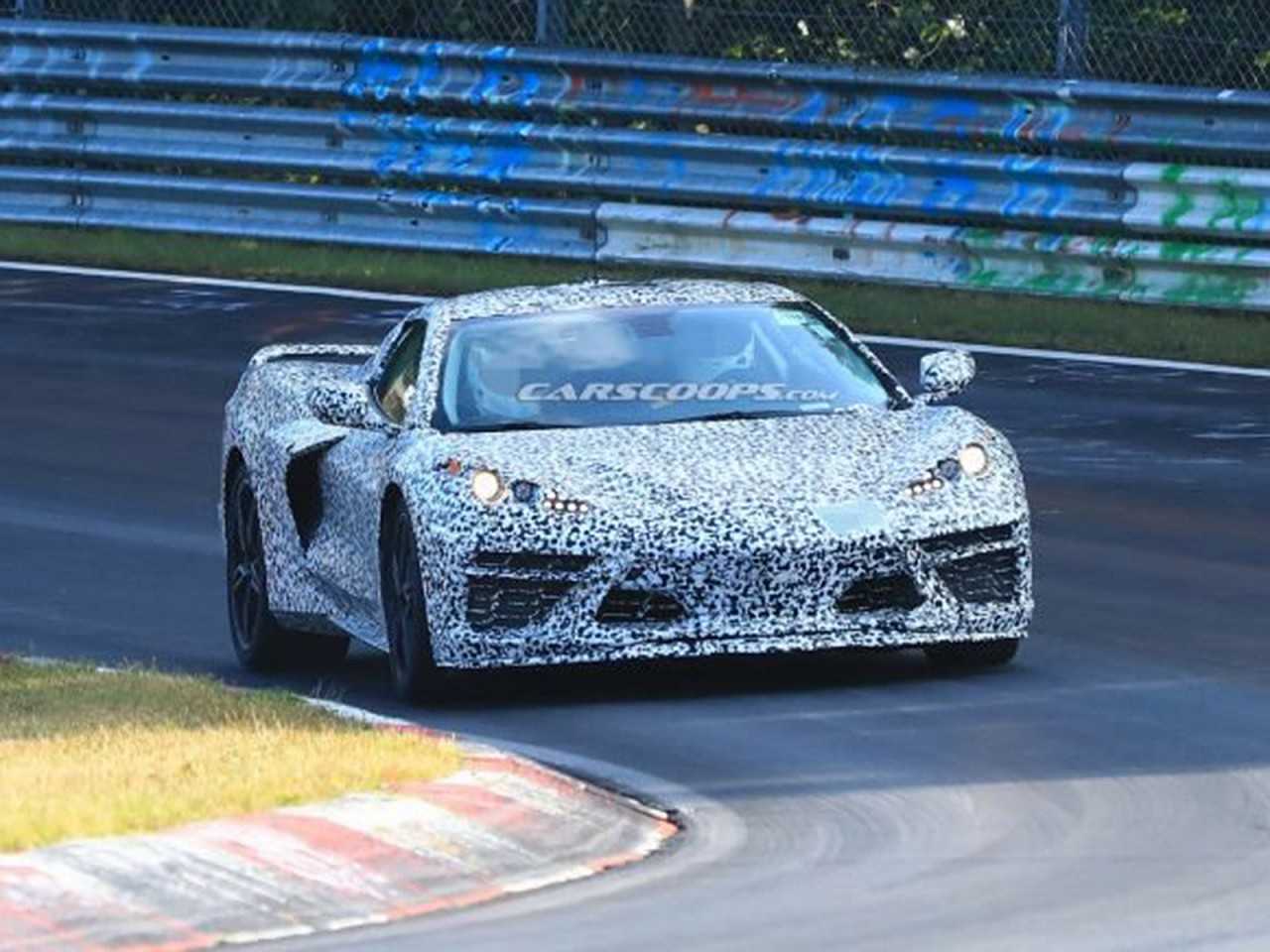 Novo Chevrolet Corvette 2020 realizando testes dinmicos