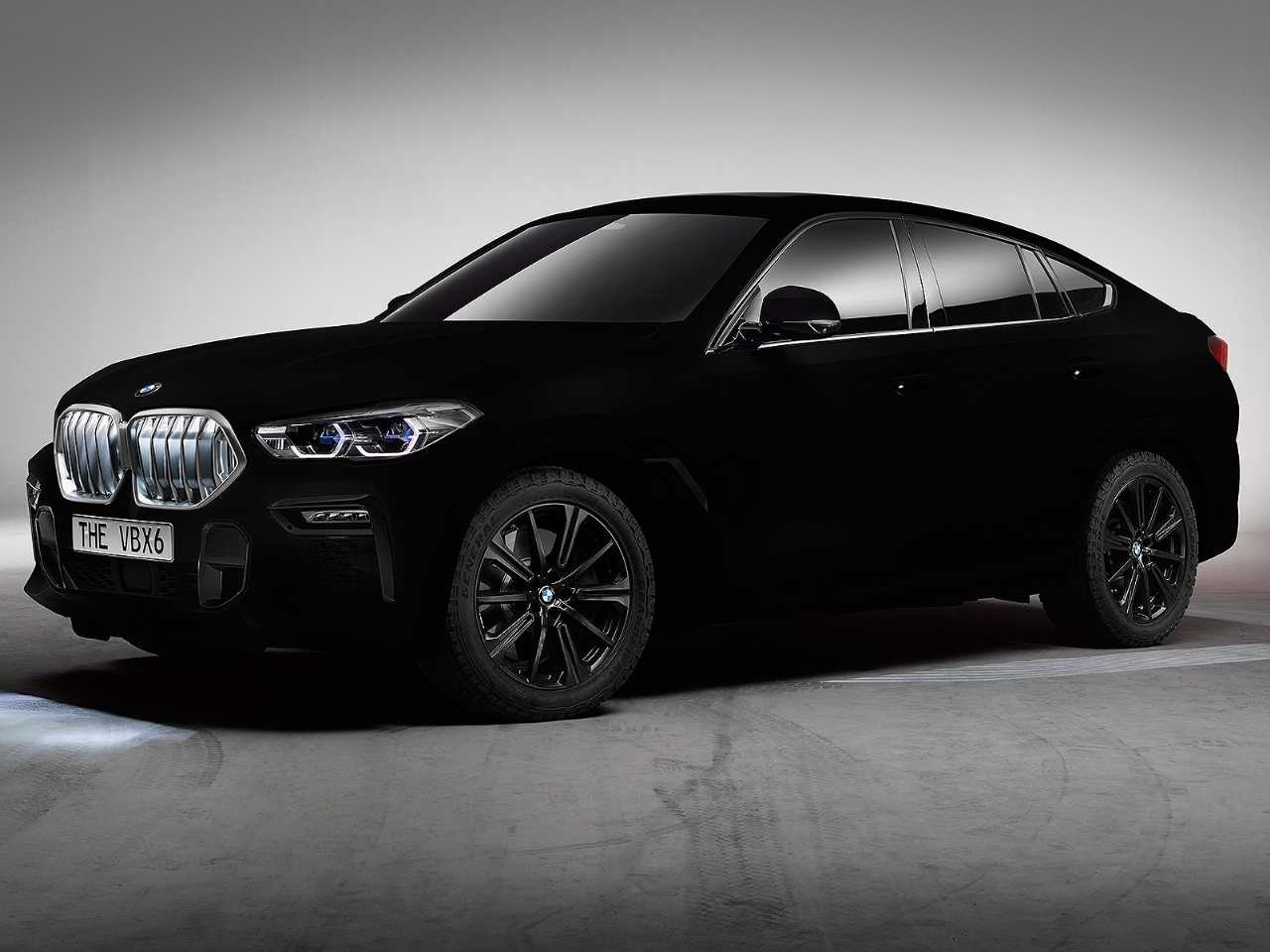 BMW Vantablack X6