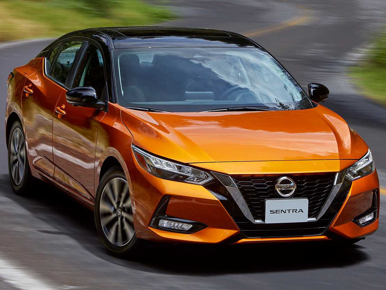 Acima o Nissan Sentra que ser?comercializado na Amrica Latina