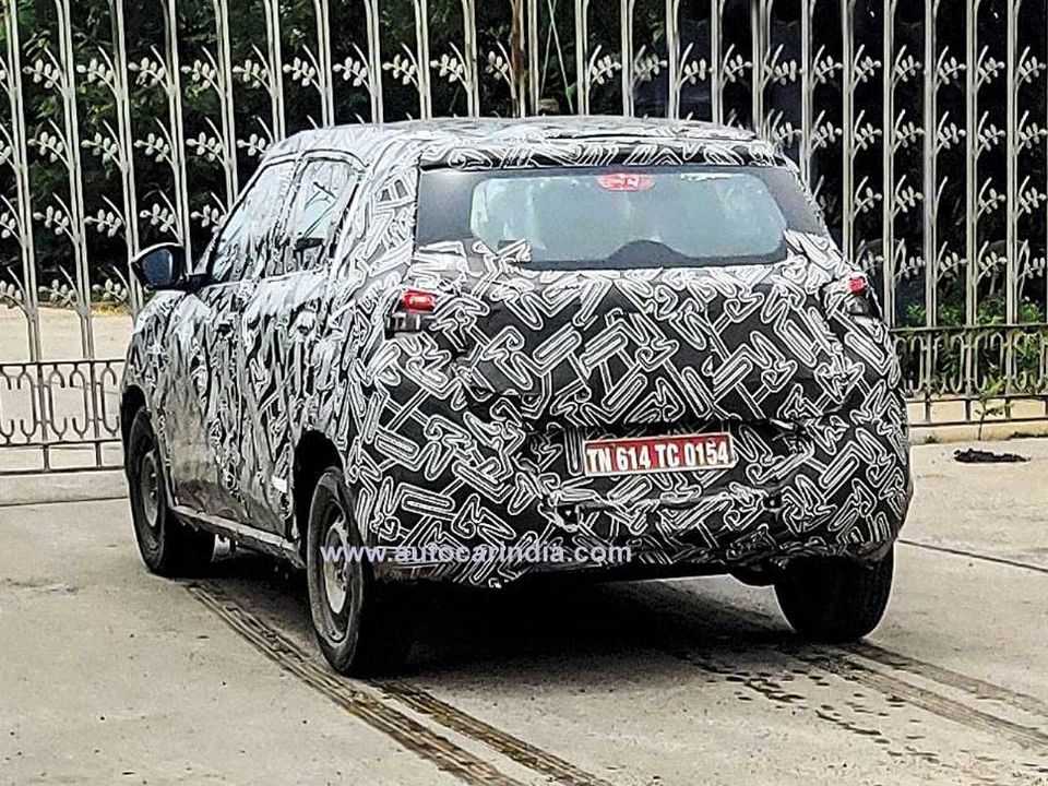 Flagra do futuro SUV pequeno da Citroën que será produzido no Brasil