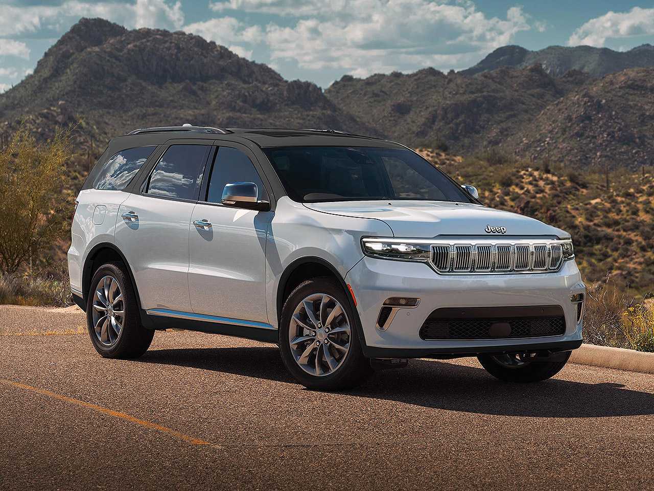 Sugesto para o novo Jeep 7 lugares nacional mescla elementos de SUVs recentes da marca