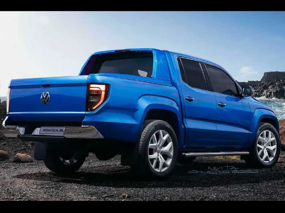 Projeção de Nikita Chuyko sobre a próxima geração da VW Amarok