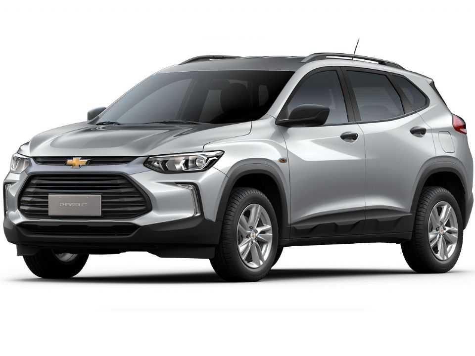 Acima o Chevrolet Tracker 2021 em sua versão 1.2 Turbo automática