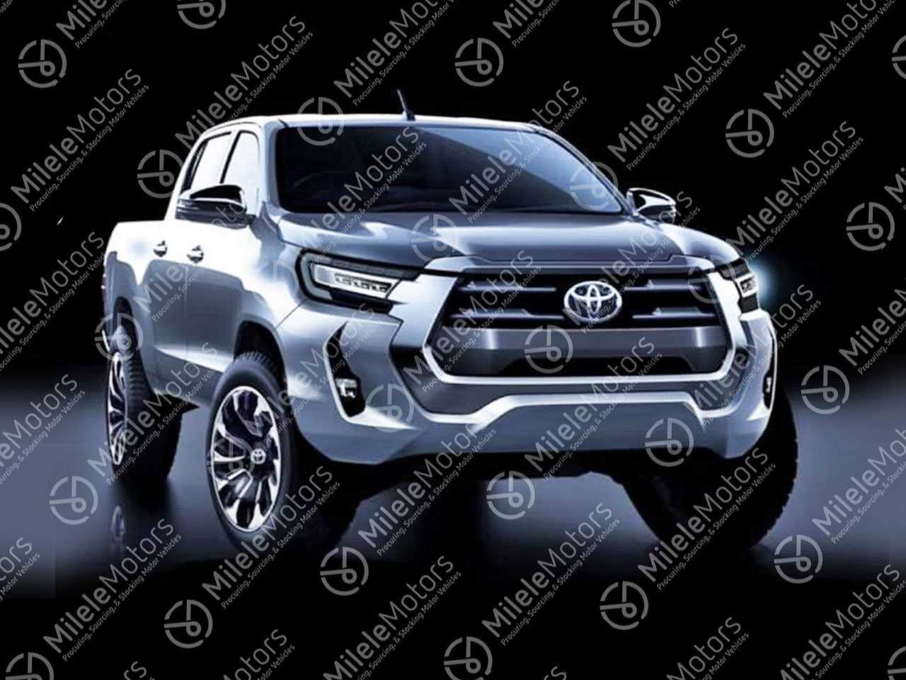 Como deve ficar a nova Toyota Hilux 2021: frente com mudanas profundas