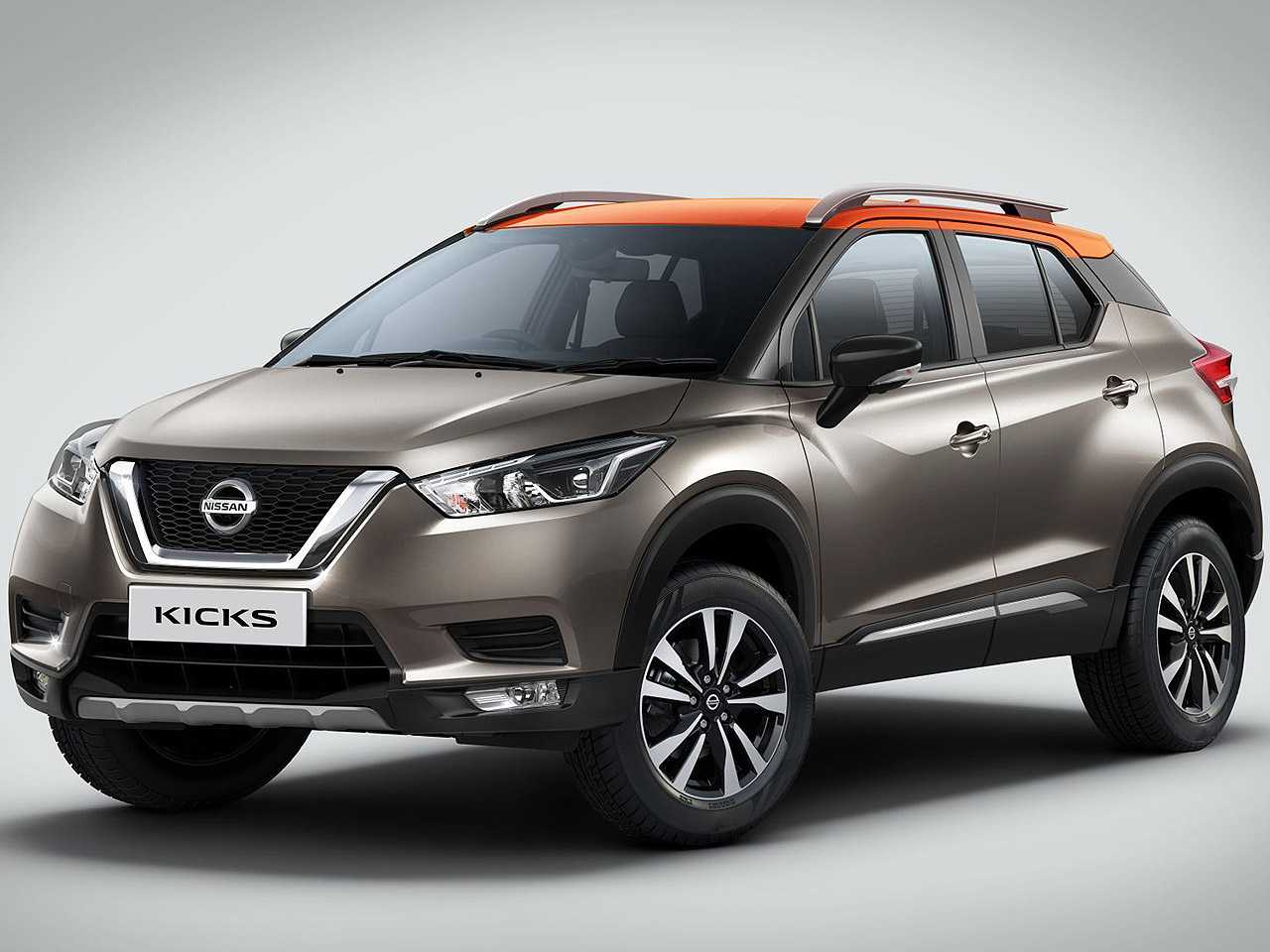 Acima o Nissan Kicks vendido na ndia