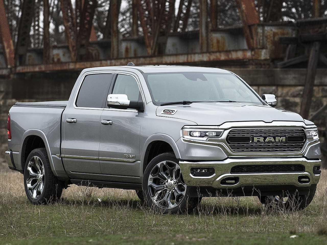 Acima a RAM 1500 EcoDiesel 2020 em sua verso Limited