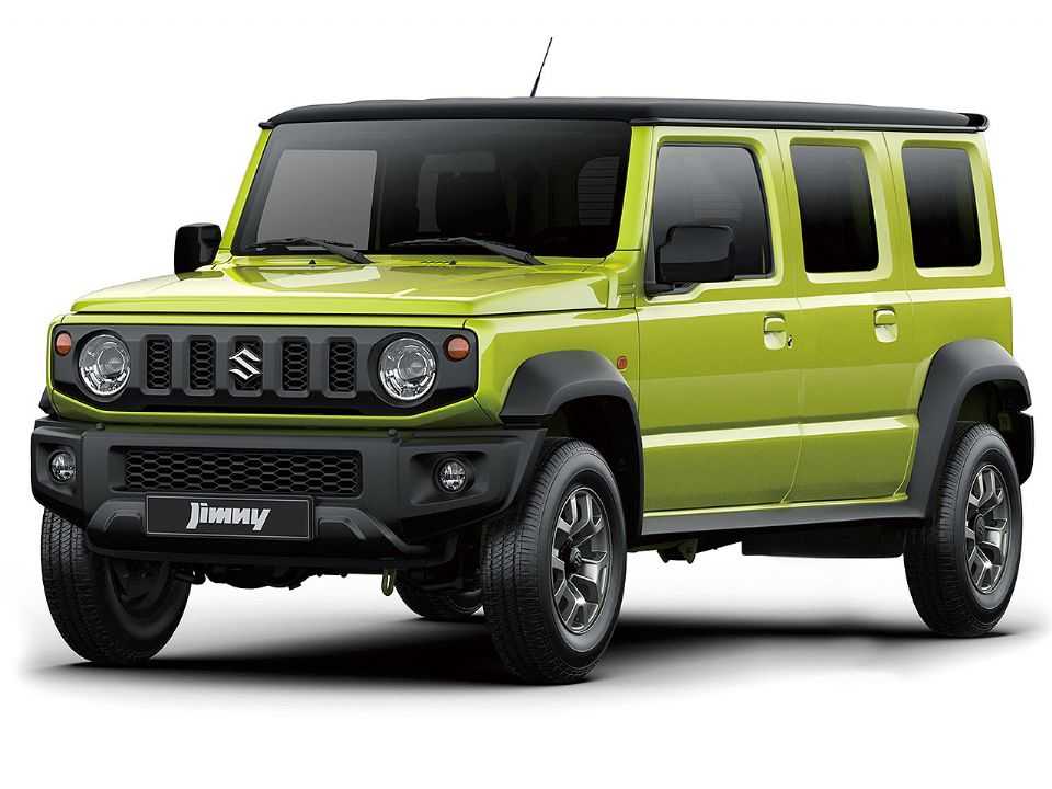 Projeção de Kleber Silva antecipando o inédito Suzuki Jimny com 4 portas