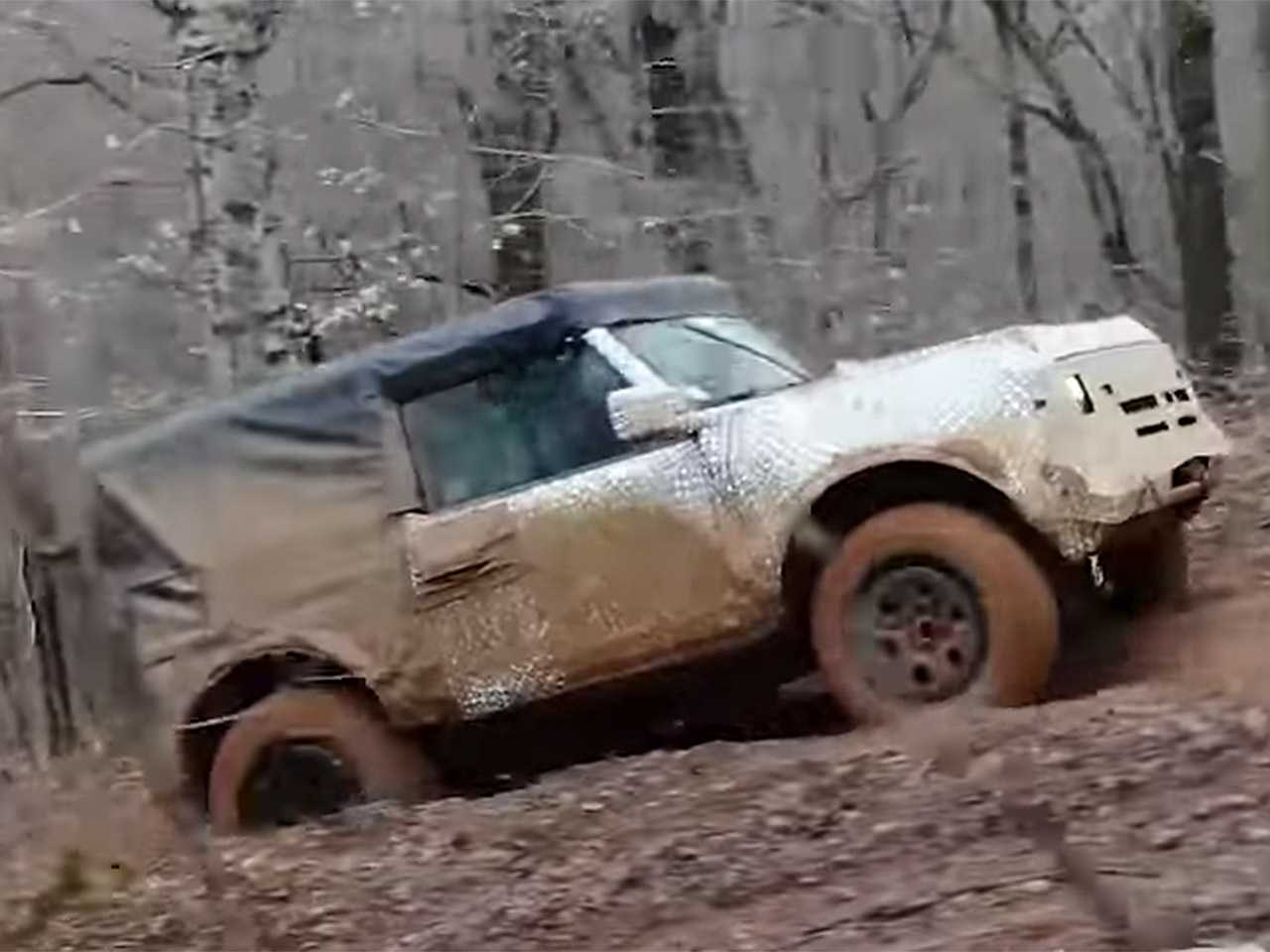 Nova gerao do Ford Bronco em teste