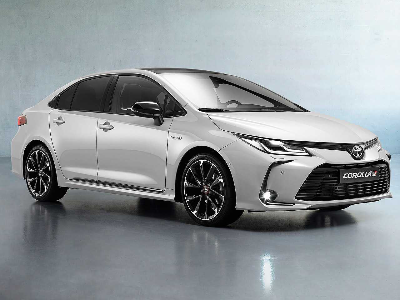 Detalhe do novo Toyota Corolla GR Sport que ser?oferecido no mercado europeu