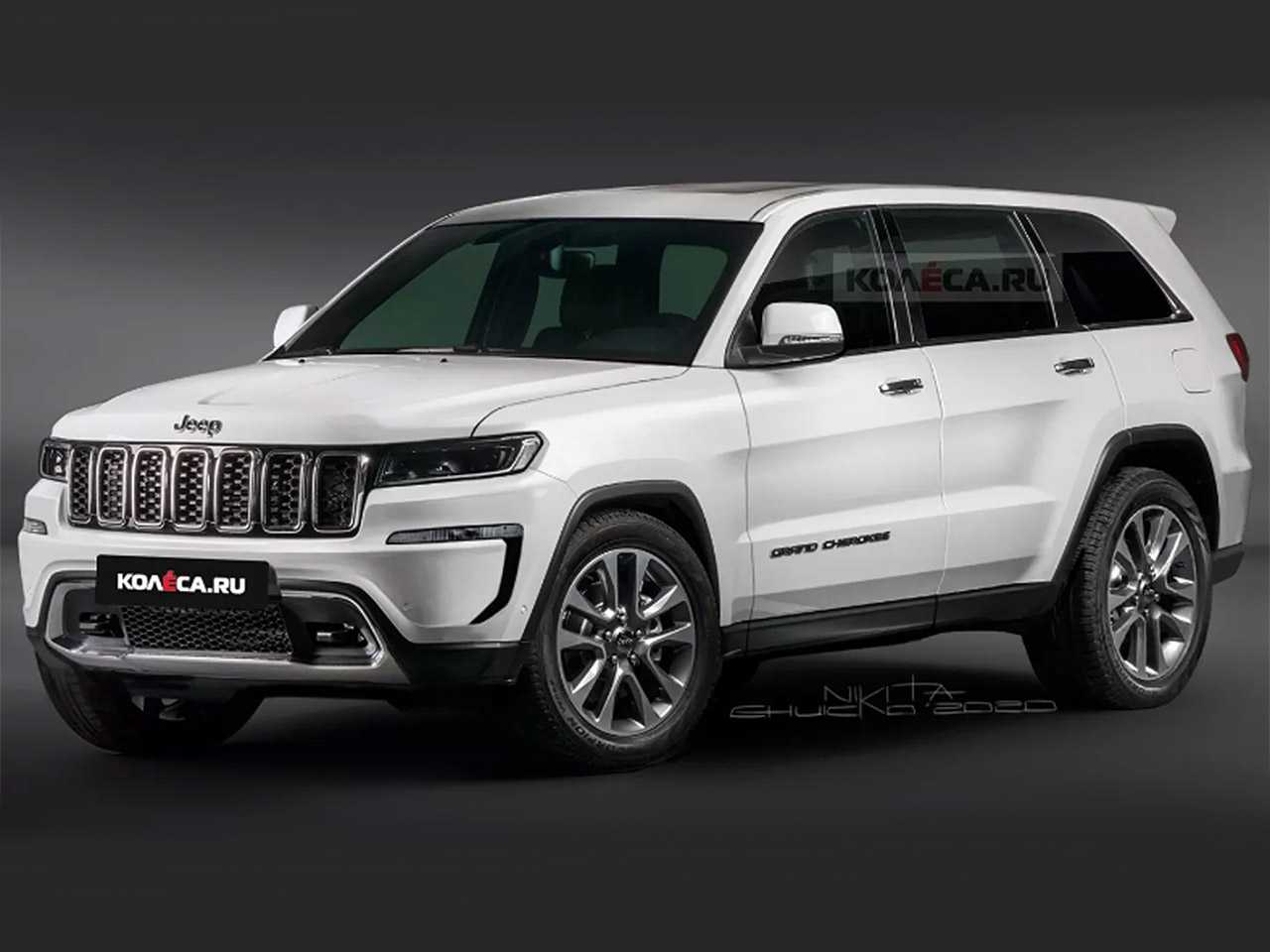 Projeo do site russo Kolesa para a nova gerao do Jeep Grand Cherokee