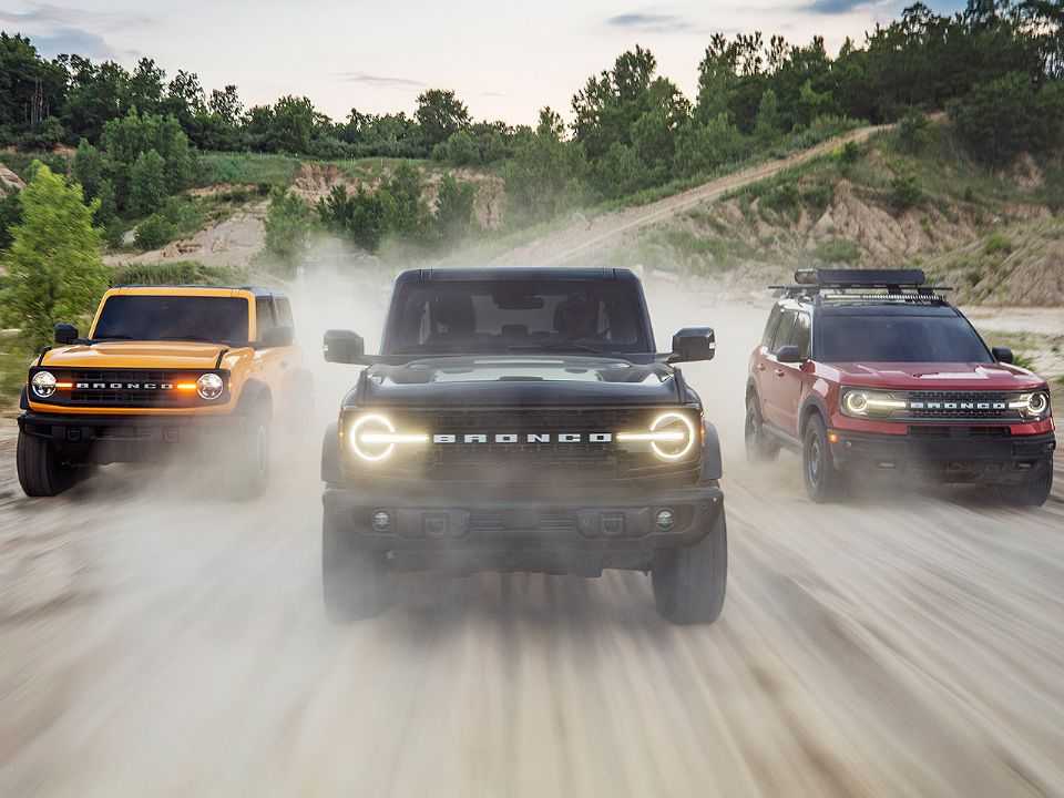 Família Ford Bronco e Bronco Sport 2021