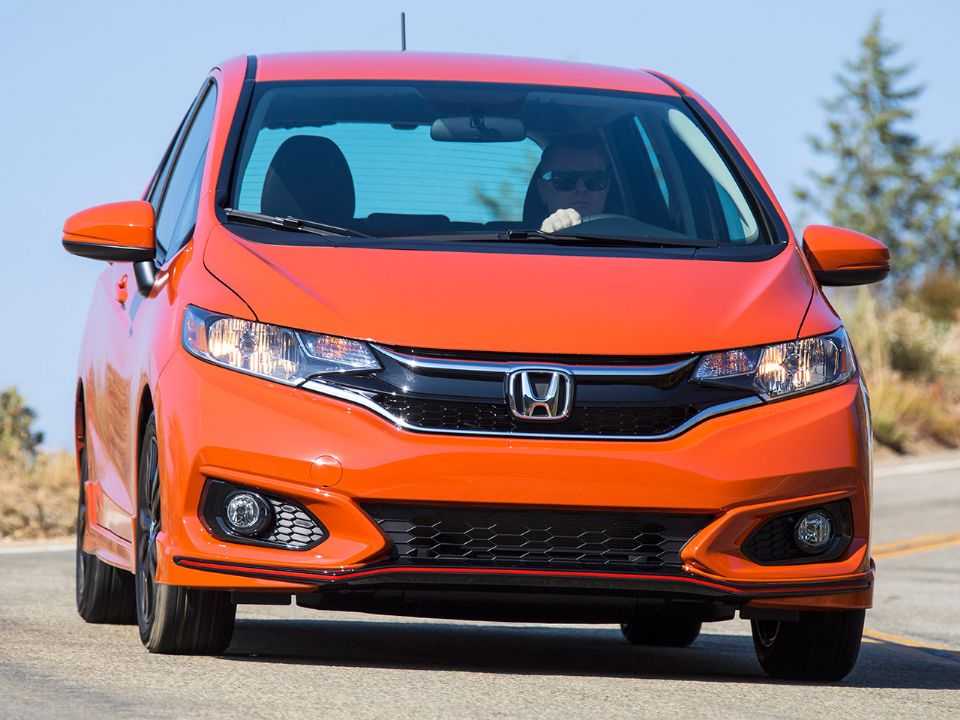 Detalhe do Honda Fit 2020 comercializado nos EUA