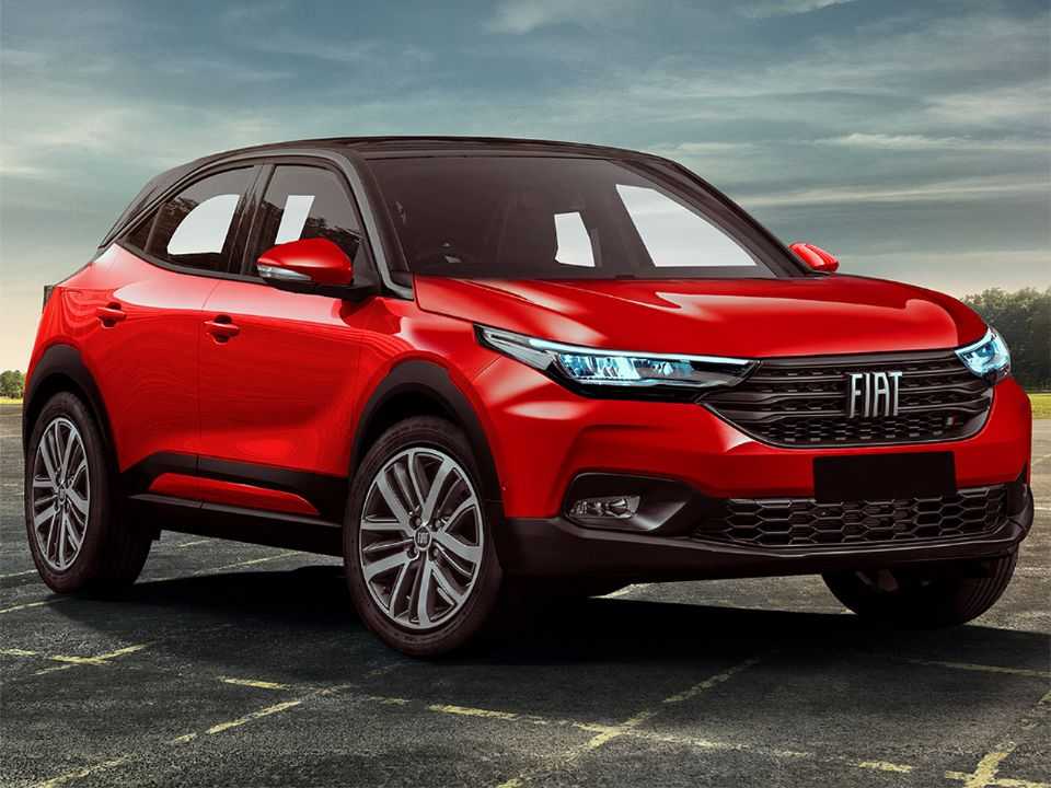 Projeção de Kleber Silva para o futuro SUV compacto da Fiat tomando como base elementos da nova Strada