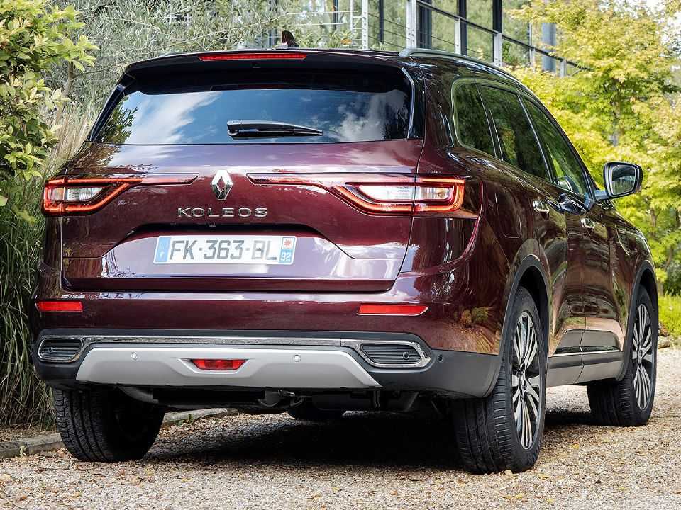 Acima o Renault Koleos atualmente vendido na Europa