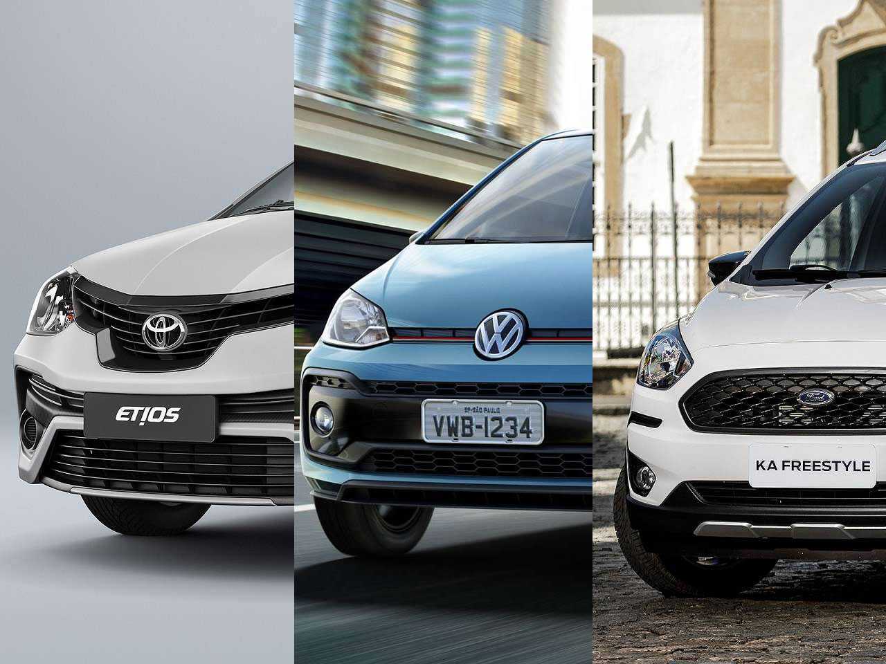 Etios e up! esto entre os compactos que podem sair de cena junto com o Ford Ka em 2021