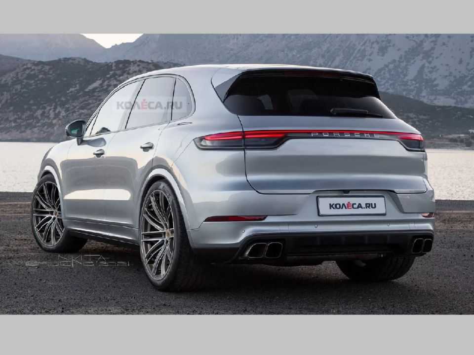 Projeção antecipa novo Porsche Cayenne