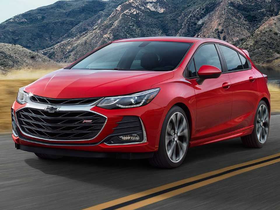 Acima o Chevrolet Cruze RS que foi comercializado nos EUA