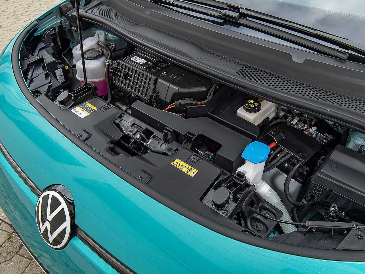 Detalhe do ID.3, atual eltrico mais acessvel da Volkswagen