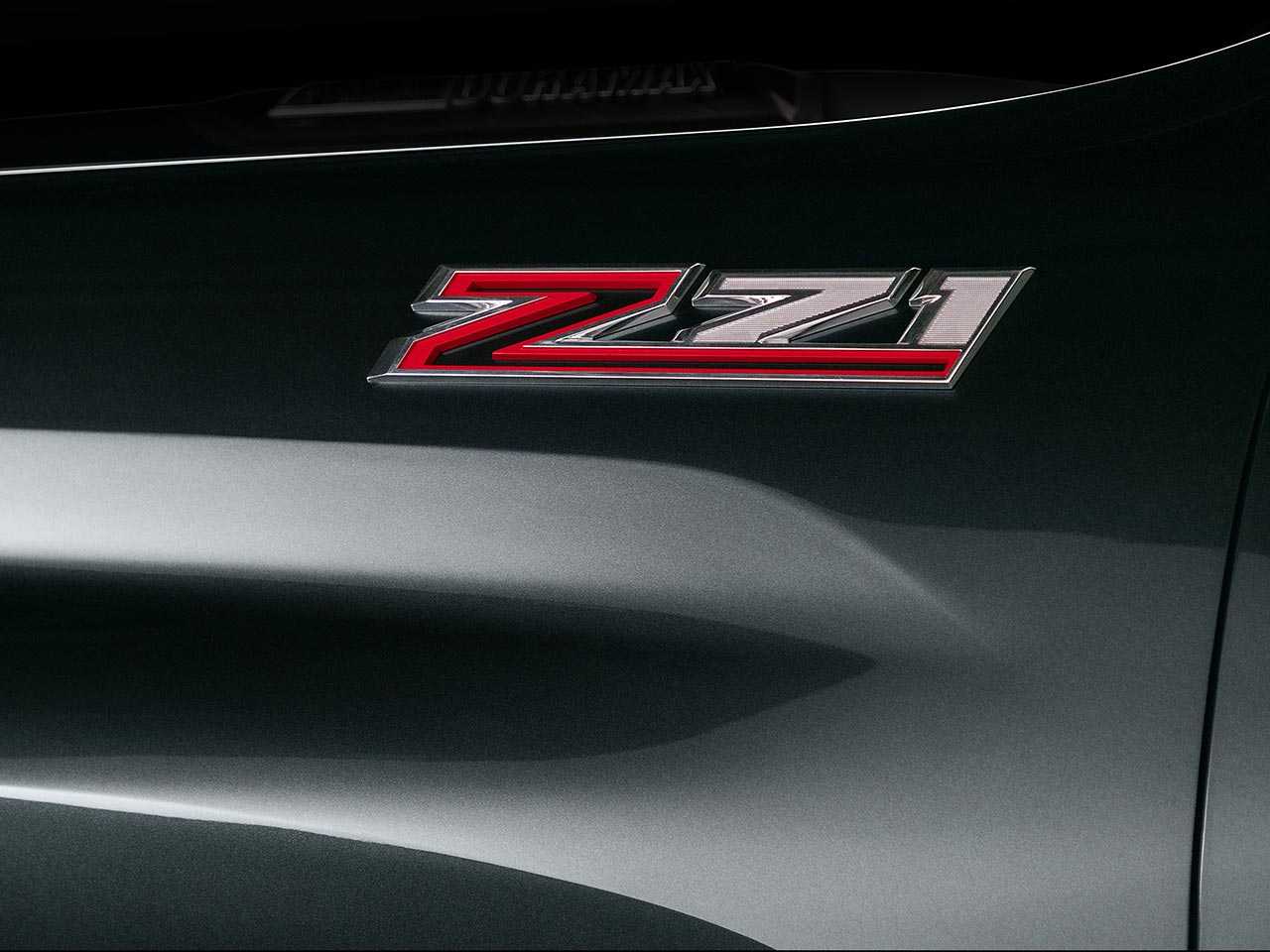 Detalhe do logotipo Z71 identificando a verso em alguns utilitrios da Chevrolet