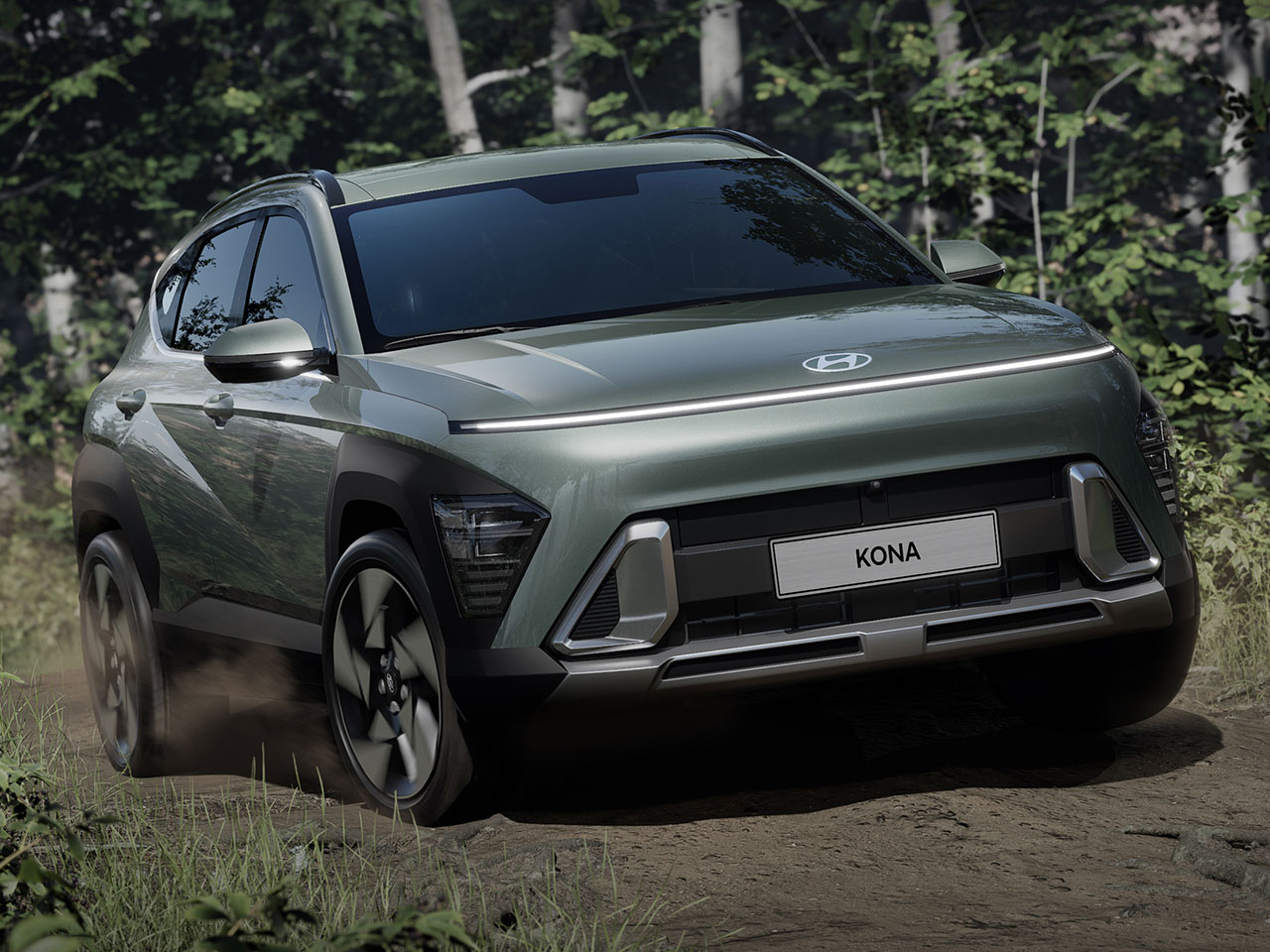 Nova gerao do Hyundai Kona em sua configurao com motorizao trmica