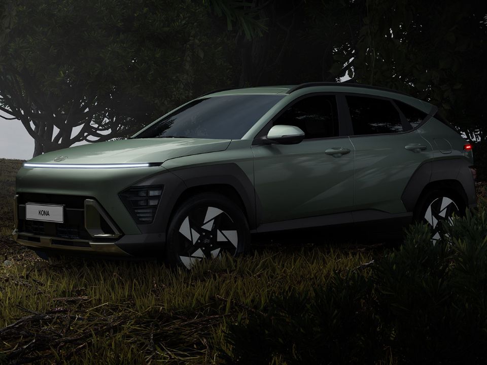 Nova geração do Hyundai Kona em sua configuração com motorização térmica