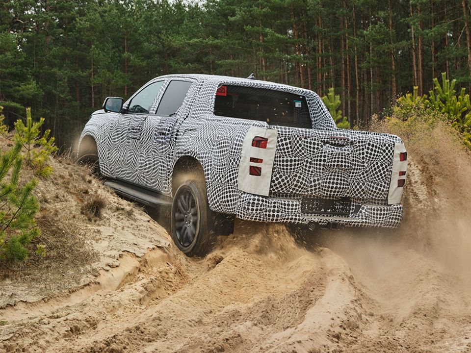 Nova geração da VW Amarok finalizando testes antes da estreia prevista para este ano