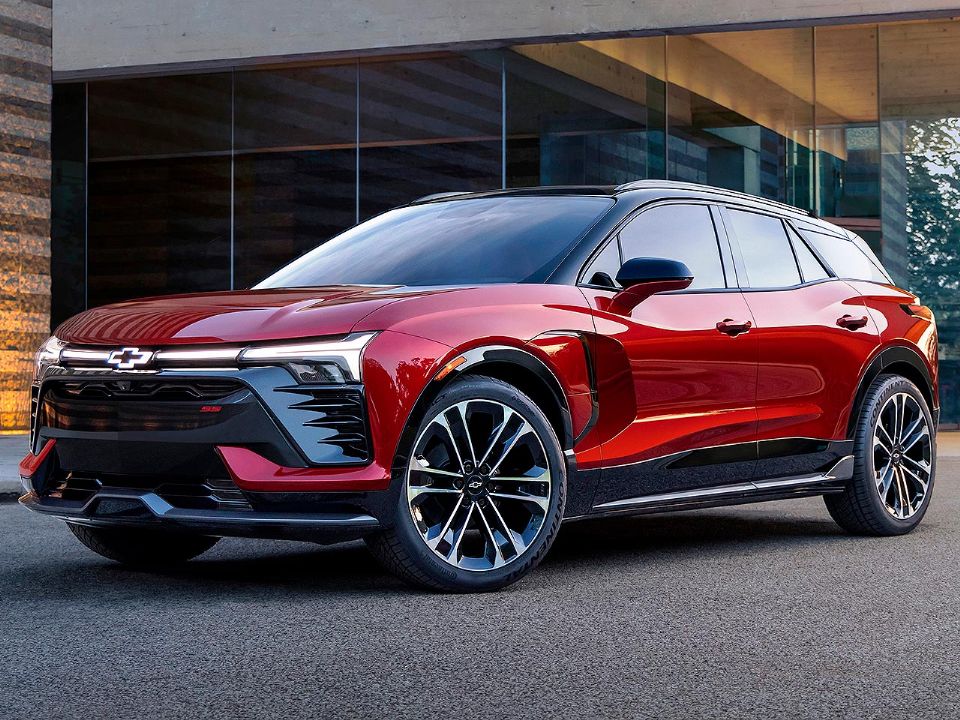 Primeira imagem oficial do Chevrolet Blazer EV SS 2024