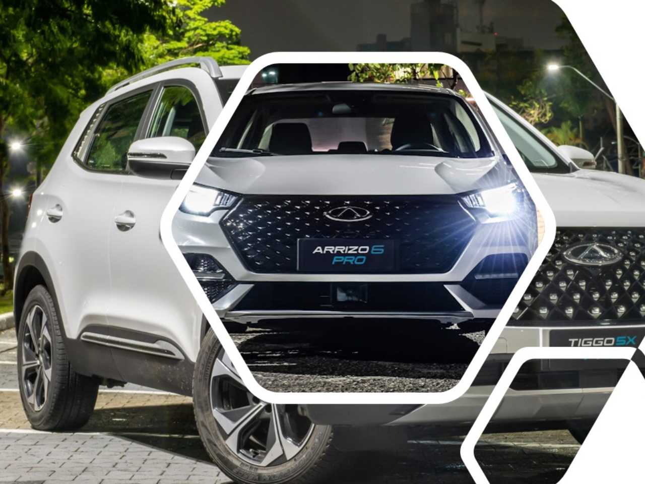 Pelo preo de um sed?mdio Caoa  Chery Arrizo 6 Hybrid ?possvel levar um SUV  compacto Tiggo 5X Pro