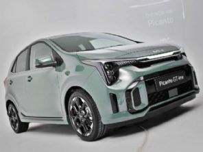 Novo Kia Picanto vaza com visual para l?de agressivo