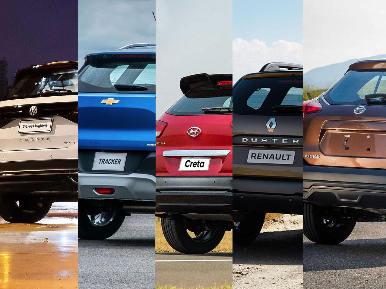 SUVs compactos: confira bons porta-malas