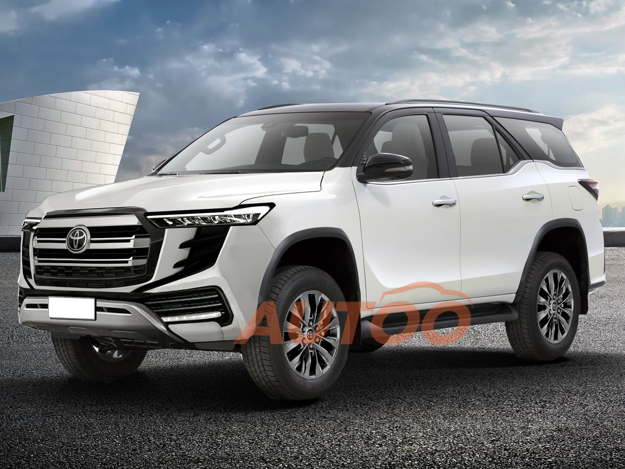 Projeo do novo SUV Toyota SW4