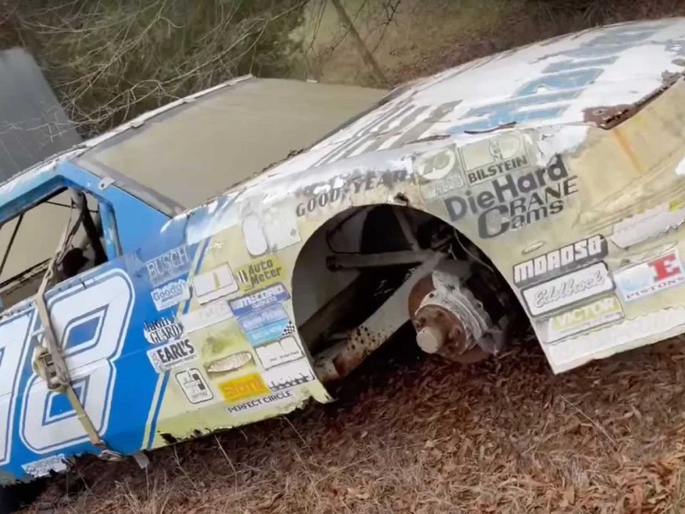 Carro da NASCAR que participou do filme  