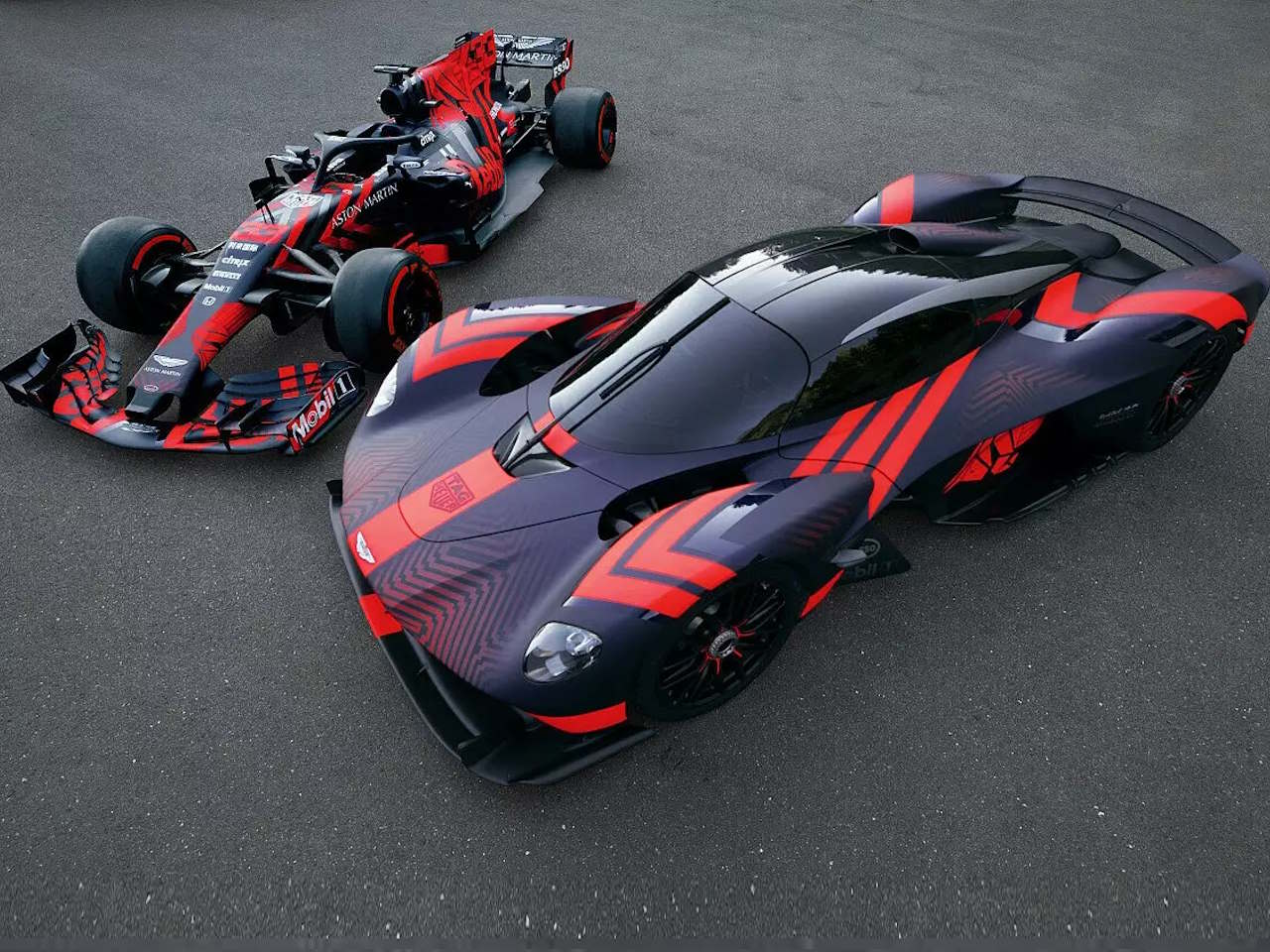 Aston martin Valkyrie foi o primeiro hypercarro feito pela Red Bull