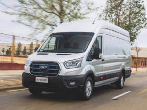 Ford lana no Brasil a Transit eltrica, rival da VW Kombi da nova gerao