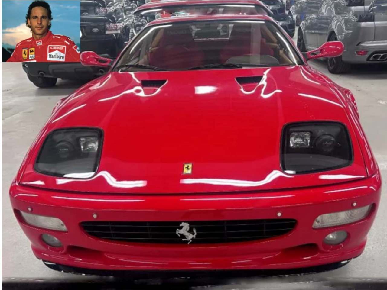 Ferrari Testarossa 512 M que foi de Gerhard Berger foi encontrada depois de ter sido roubada na Itlia