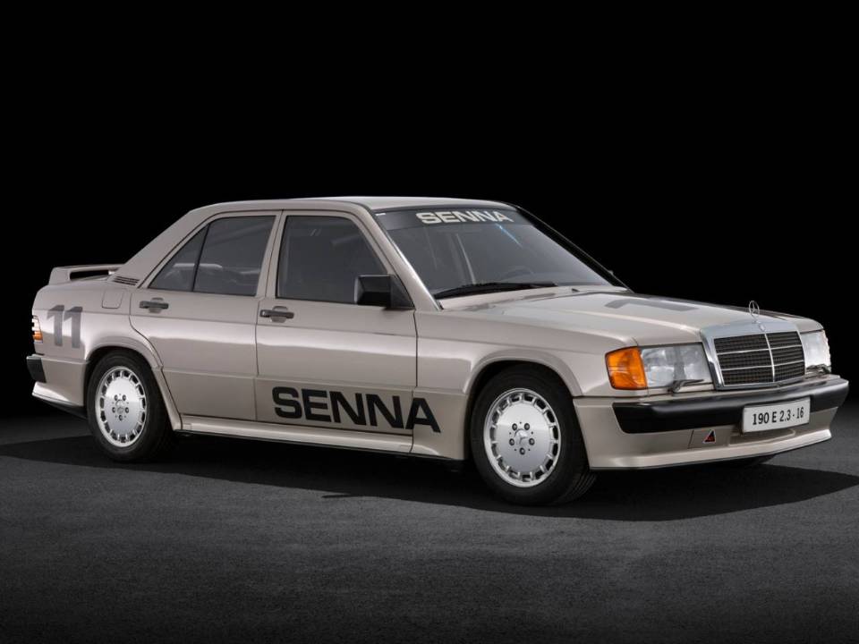 Mercedes 190 E 2.3 16V Cosworth com o qual venceu a Corrida dos Campeões, em junho de 1984